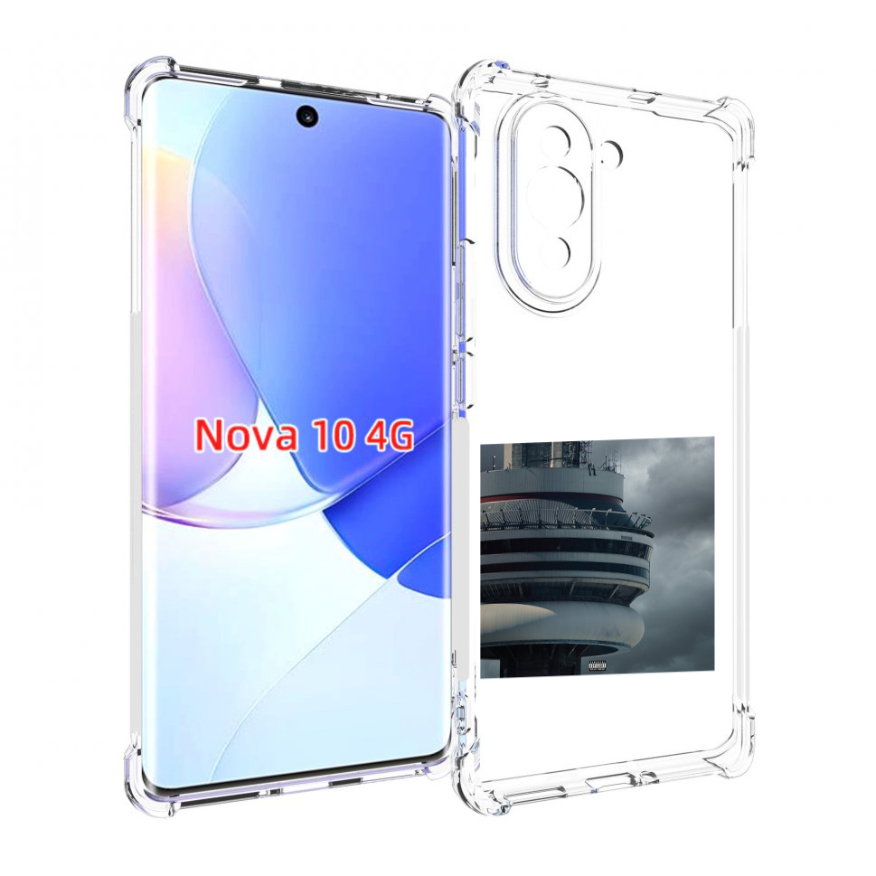 

Чехол MyPads Drake - Views для Huawei Nova 10, Прозрачный, Tocco