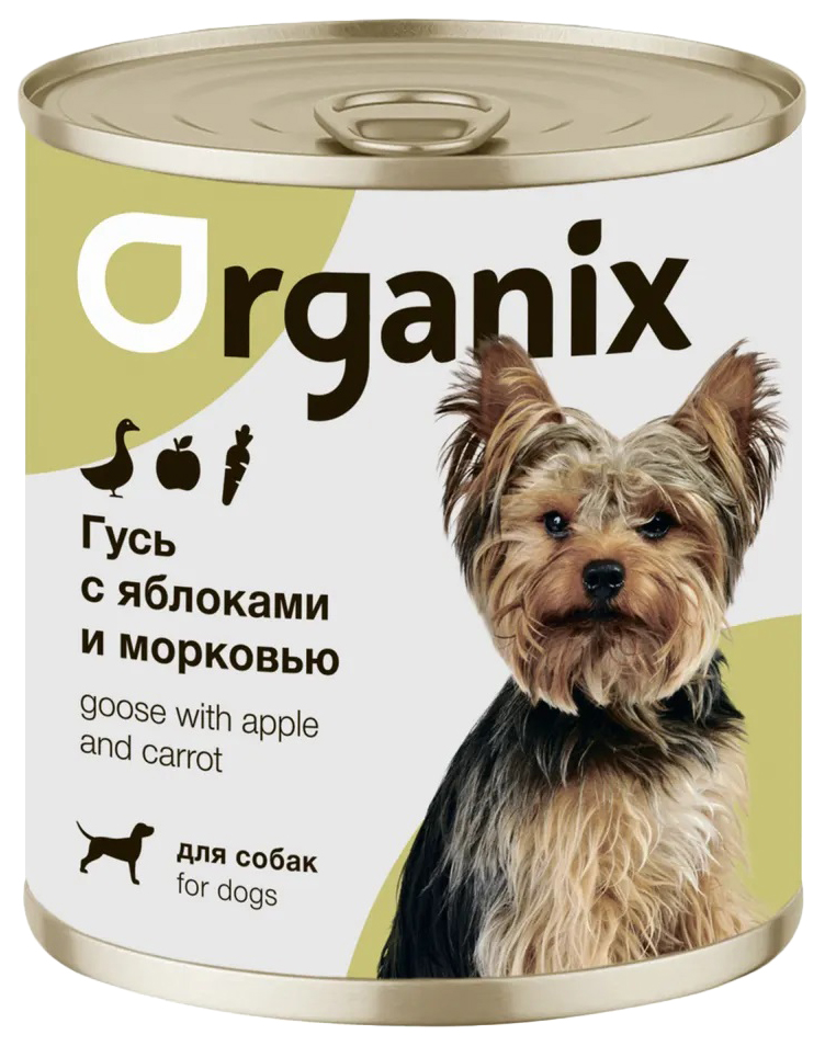 

Консервы для собак Organix индейка с овощным ассорти, 13шт по 400г