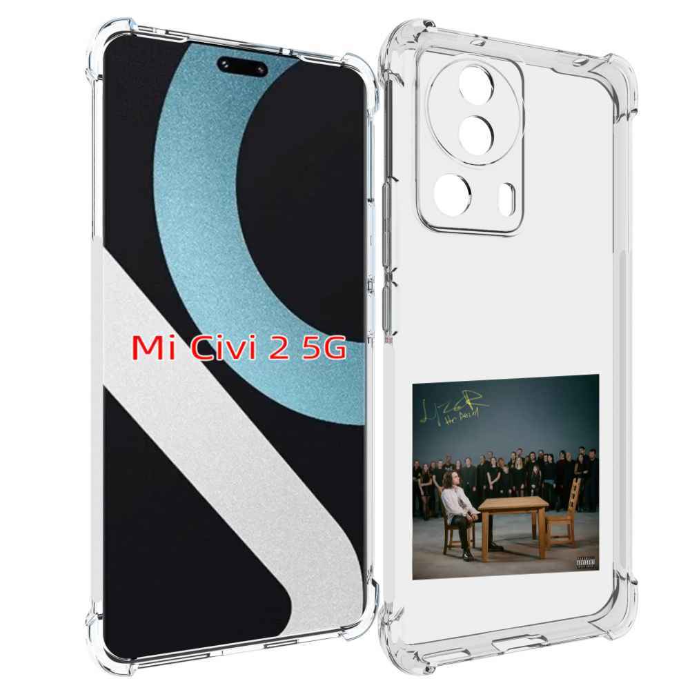 

Чехол MyPads Не Ангел LIZER для Xiaomi Civi 2, Прозрачный, Tocco