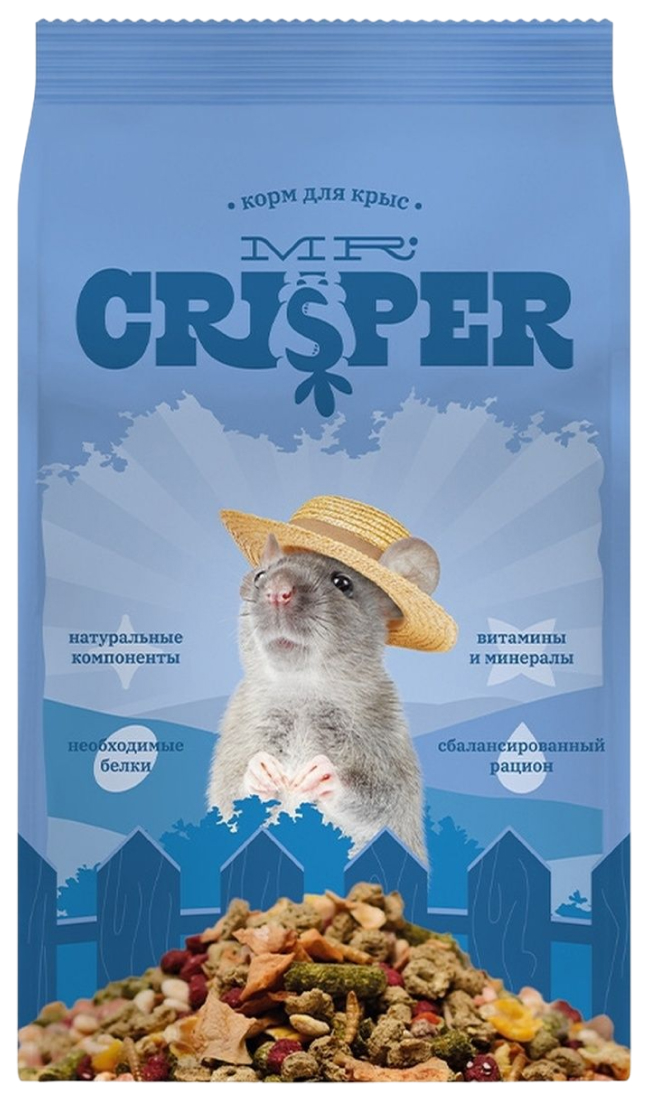 Сухой корм для крыс Mr.Crisper, 400 г, 10 шт