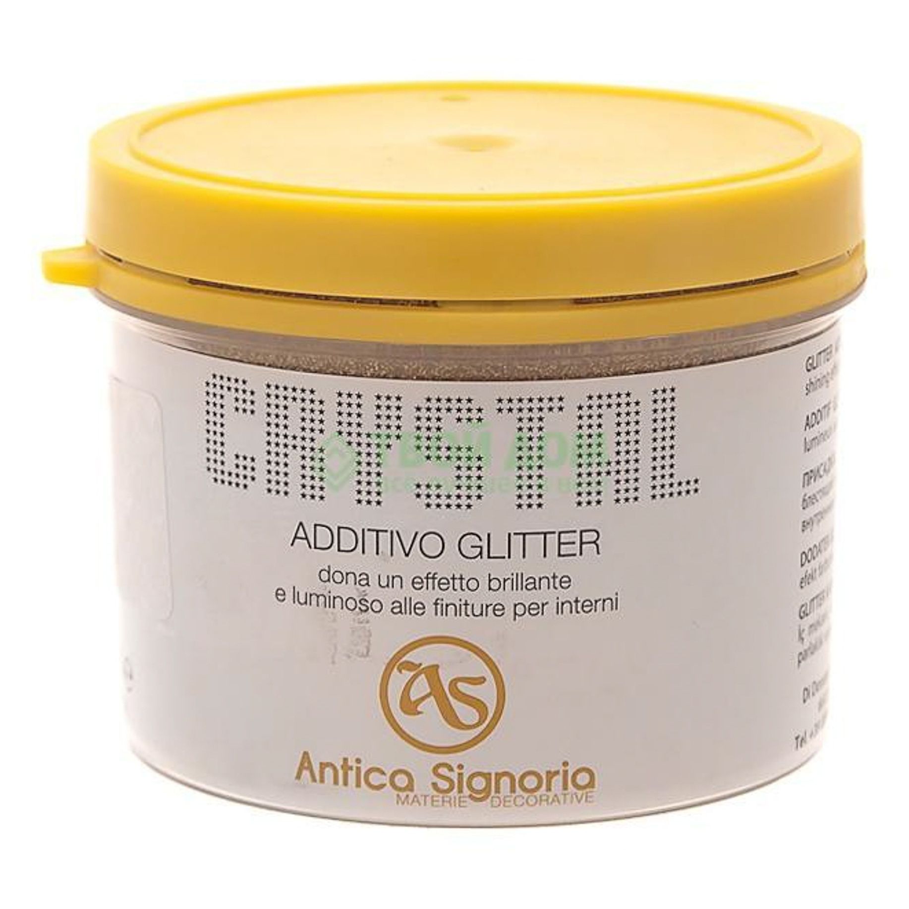 

Декоративная добавка Antica Signoria Crystal Grey 250 г, Серый