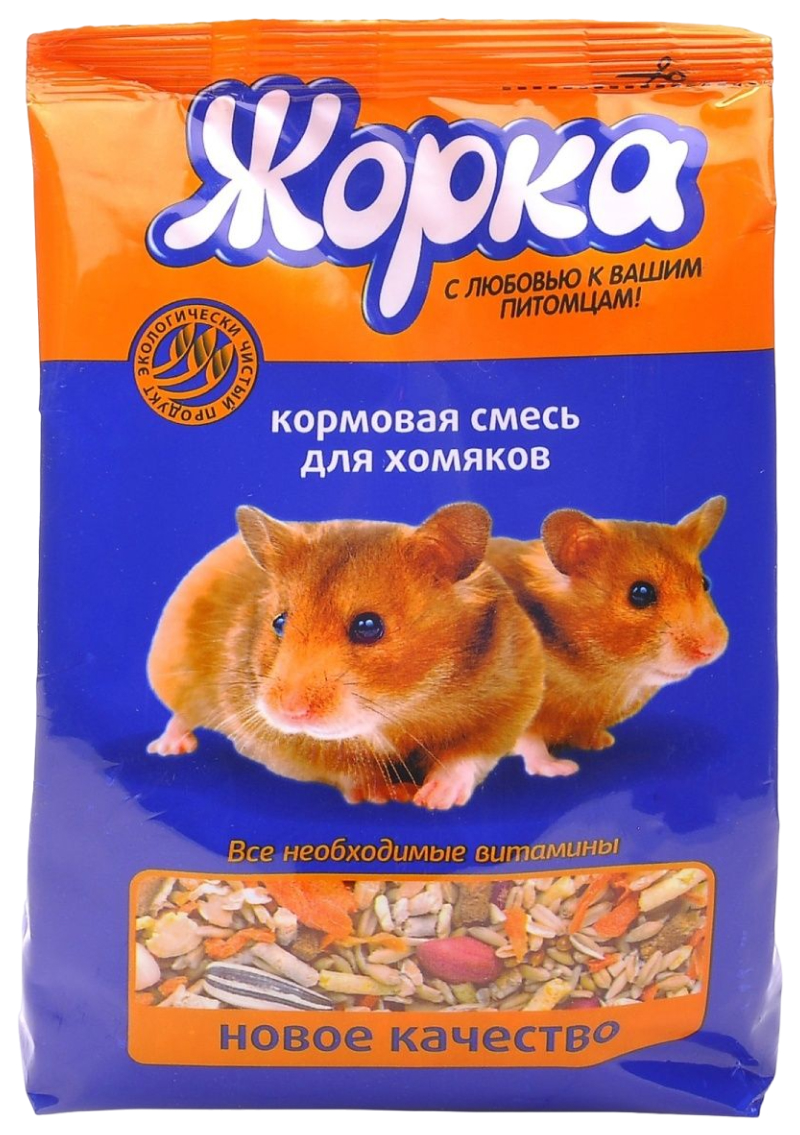 

Сухой корм для хомяков и свинок Жорка, 14 шт по 400 г