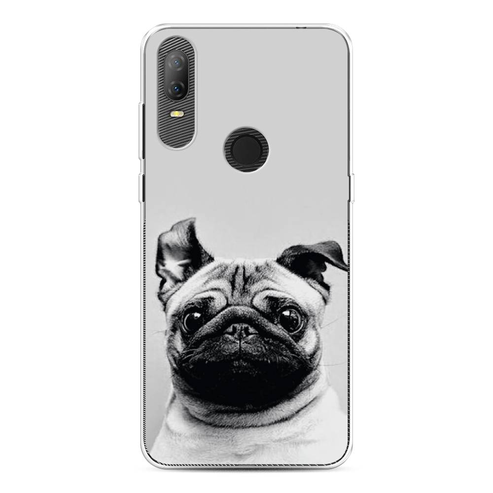 

Чехол Awog на Alcatel 1V (2020) 5007U / Алкатель 1V (2020) 5007U "Ушастый мопс", 170950-1