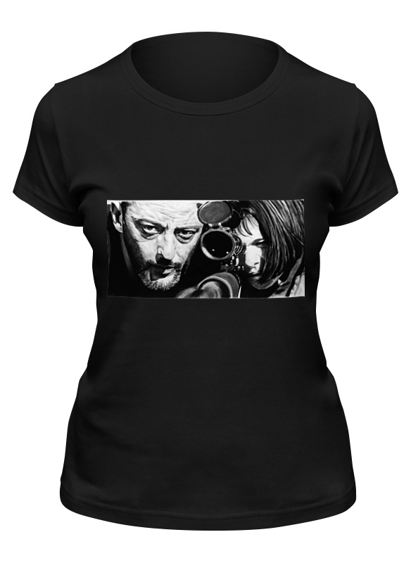 

Футболка женская Printio Leon&matilda черная 2XL, Черный, Leon&matilda