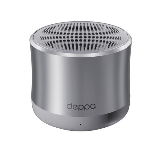 фото Портативная колонка deppa speaker alum solo silver