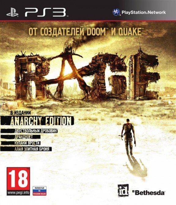 фото Игра rage (anarchy edition) русская версия (ps3) bethesda softworks