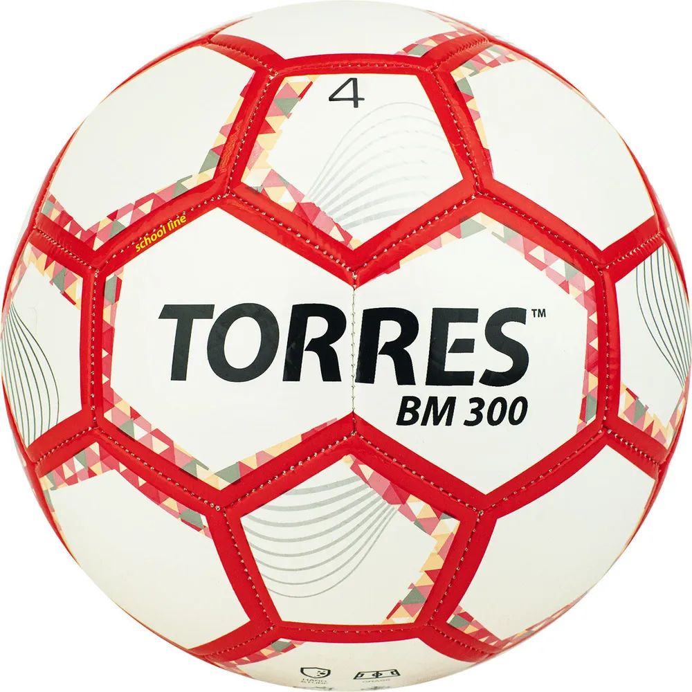 

Футбольный мяч TORRES F320744,  размер, Красный;серебристый, TORRES F320744