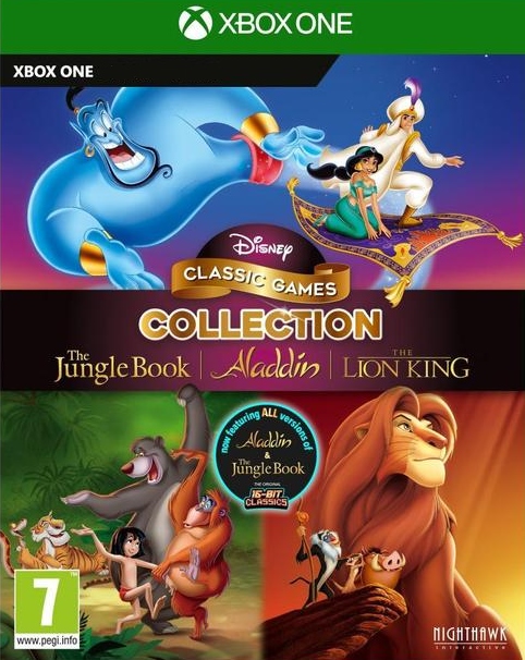 Игра Disney Classic Games: The Jungle Book, Aladdin and The Lion King для Xbox One