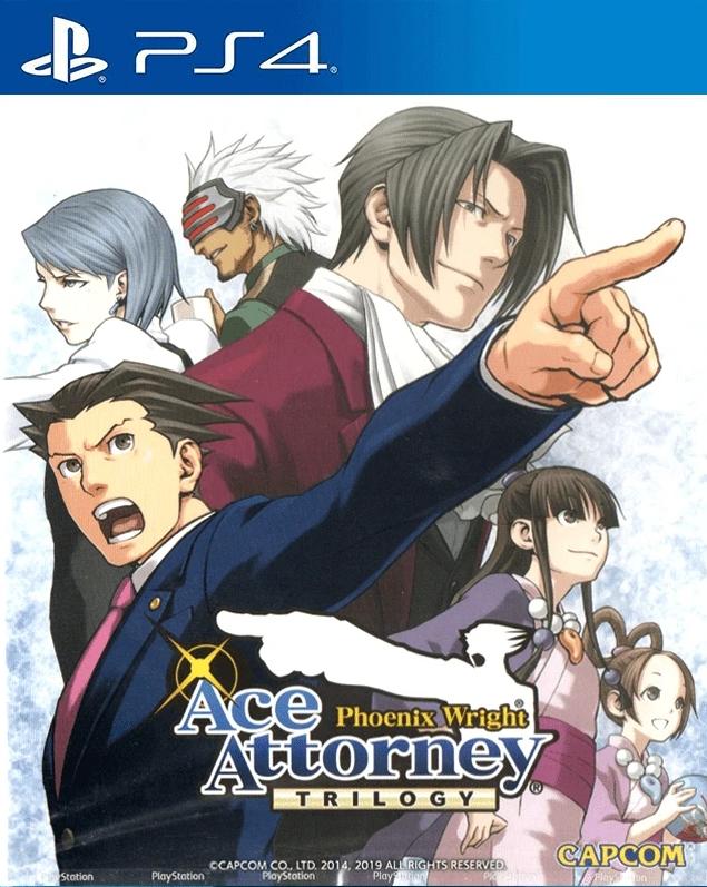 фото Игра phoenix wright: ace attorney trilogy (ps4) capcom