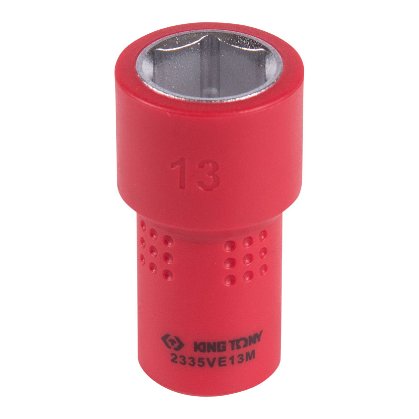 

Головка торцевая диэлектрическая шестигранная 1/4", 13 мм KING TONY 2335VE13M