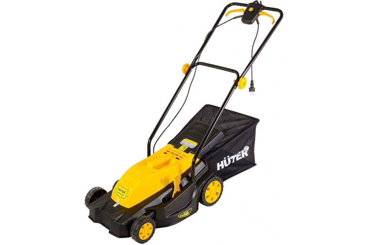 Электрическая газонокосилка Huter ELM-1800T ручная 1800 Вт 21511₽