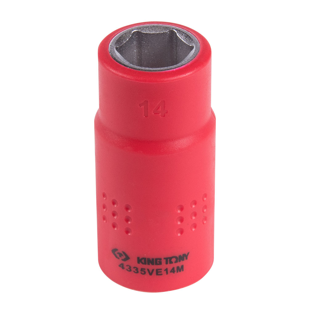 

Головка торцевая диэлектрическая шестигранная 1/2", 14 мм KING TONY 4335VE14M