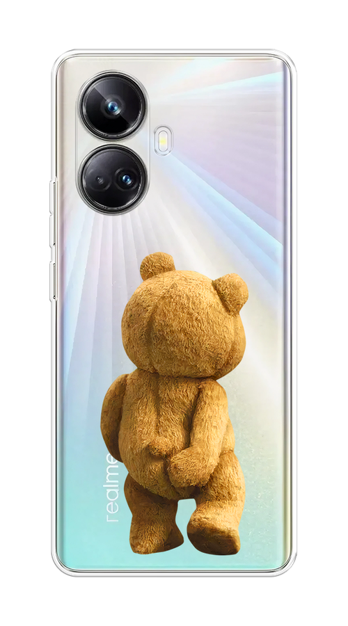 

Чехол на Realme 10 Pro+ "Медвежья спина", Коричневый;прозрачный, 2512350-1