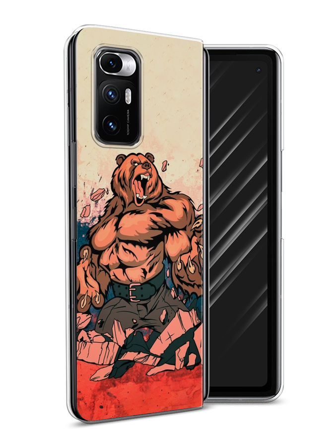 

Чехол Awog на Xiaomi Mi Mix Fold "Медведь с флагом РФ", Разноцветный, 314250-2