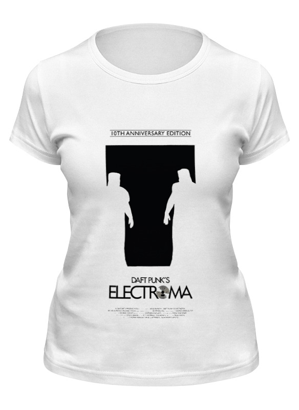 

Футболка женская Printio Daft punk -electroma белая 2XL, Белый, Daft punk -electroma