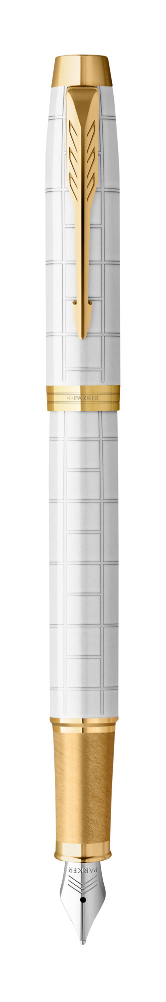 

Перьевая ручка Parker IM Premium Pearl GT F