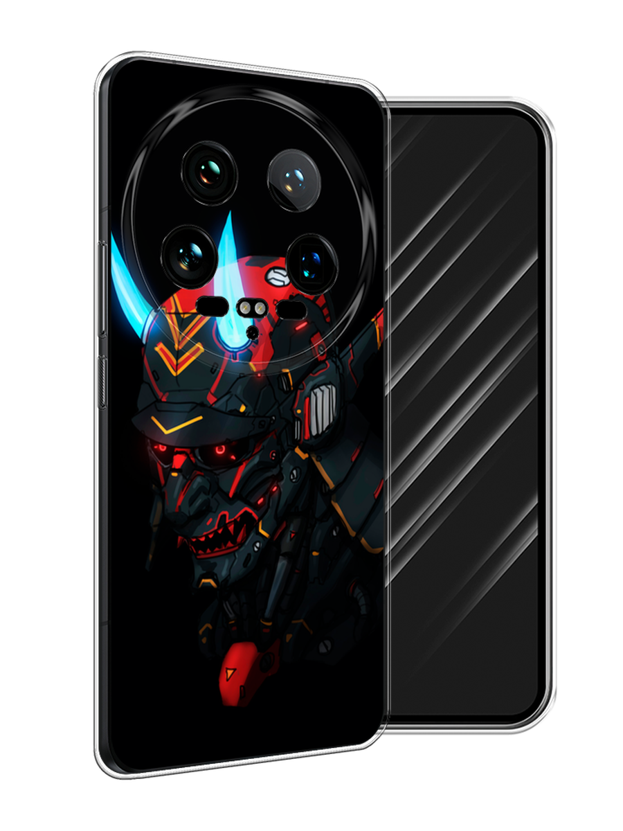 

Чехол Awog на Xiaomi 14 Ultra "Неоновый самурай", Черный;красный;голубой, 321850-1