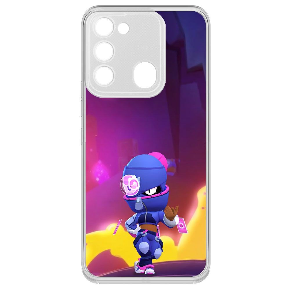 Чехол-накладка Brawl Stars-Ниндзя Тара для TECNO Spark 8C