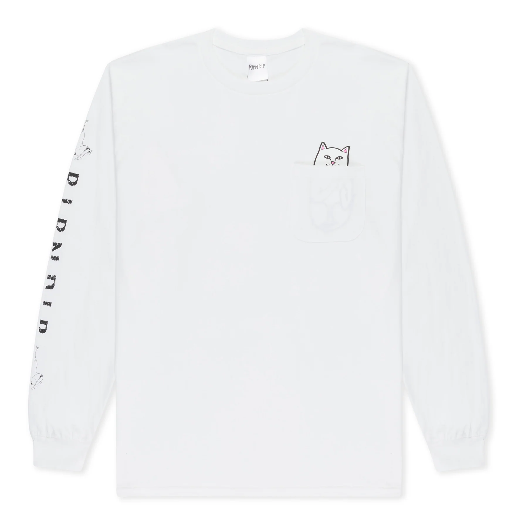 

Лонгслив мужской Ripndip RND0427 белый L, RND0427