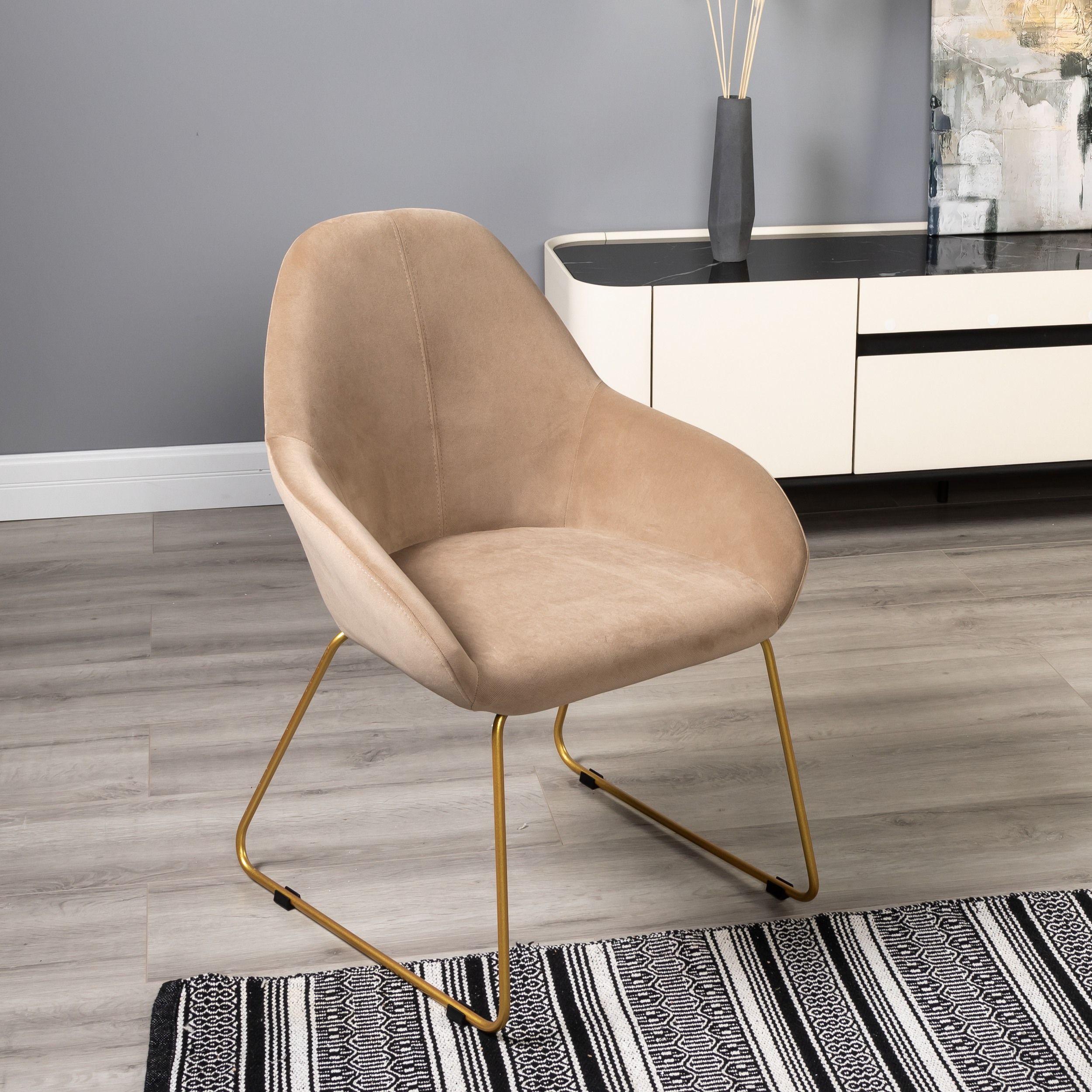 

Стул Helvant Kenya Diag beige / Линк золото, Kenya Линк золото
