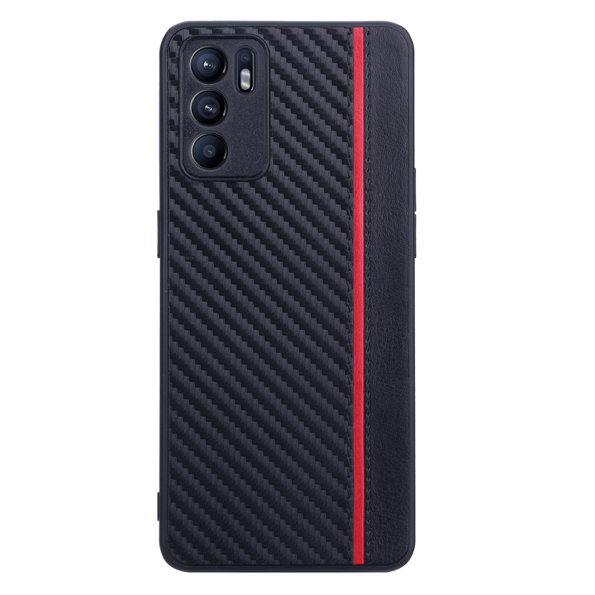 Чехол G-Case для Oppo Reno 6 4G Carbon Black GG-1556-01