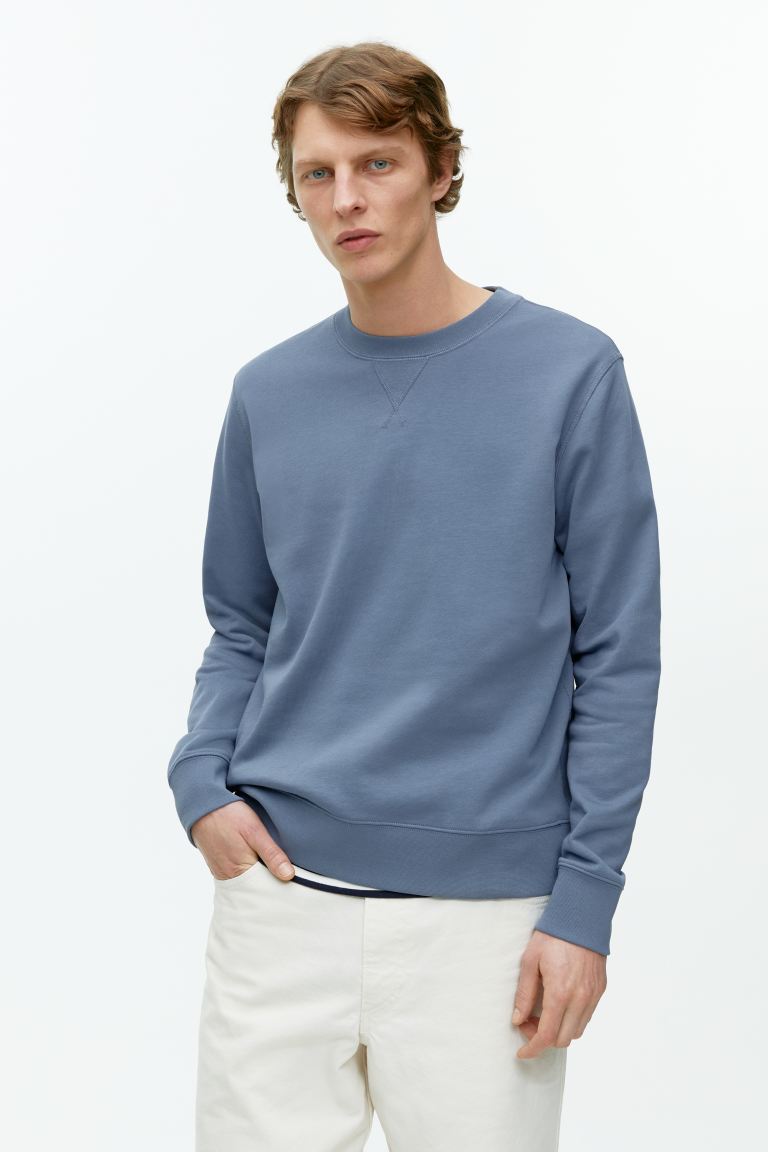 

Свитшот мужской ARKET 0495533068 синий XL (доставка из-за рубежа), 0495533068
