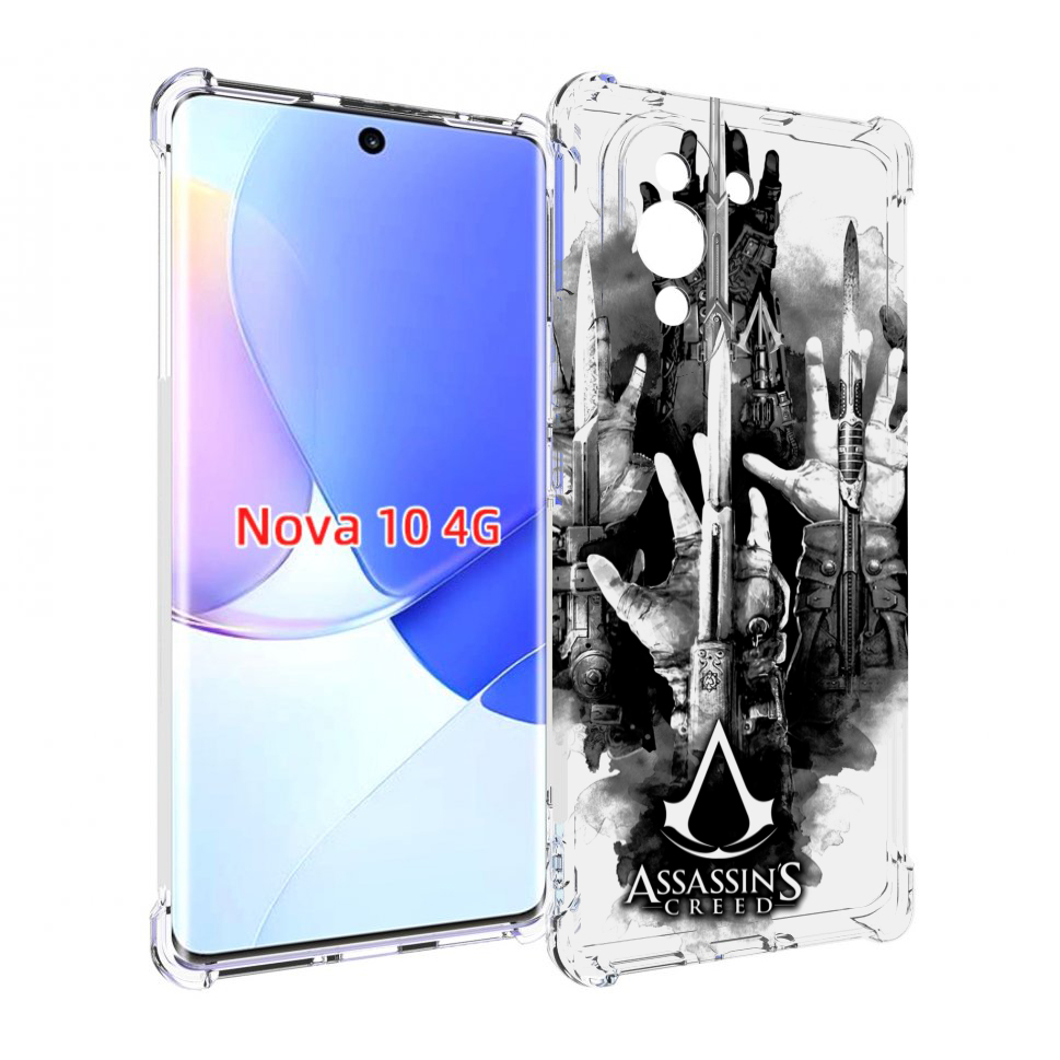

Чехол MyPads Assassin's Creed скрытый клинок для Huawei Nova 10, Прозрачный, Tocco