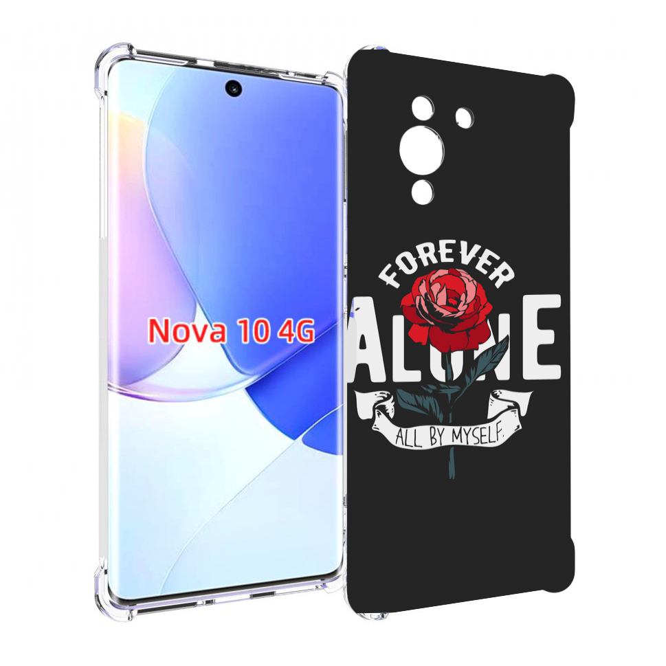 

Чехол MyPads Alone для Huawei Nova 10, Прозрачный, Tocco