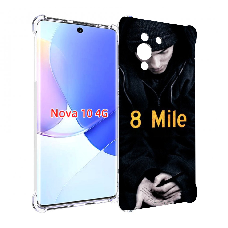 

Чехол MyPads 8 миля для Huawei Nova 10, Прозрачный, Tocco