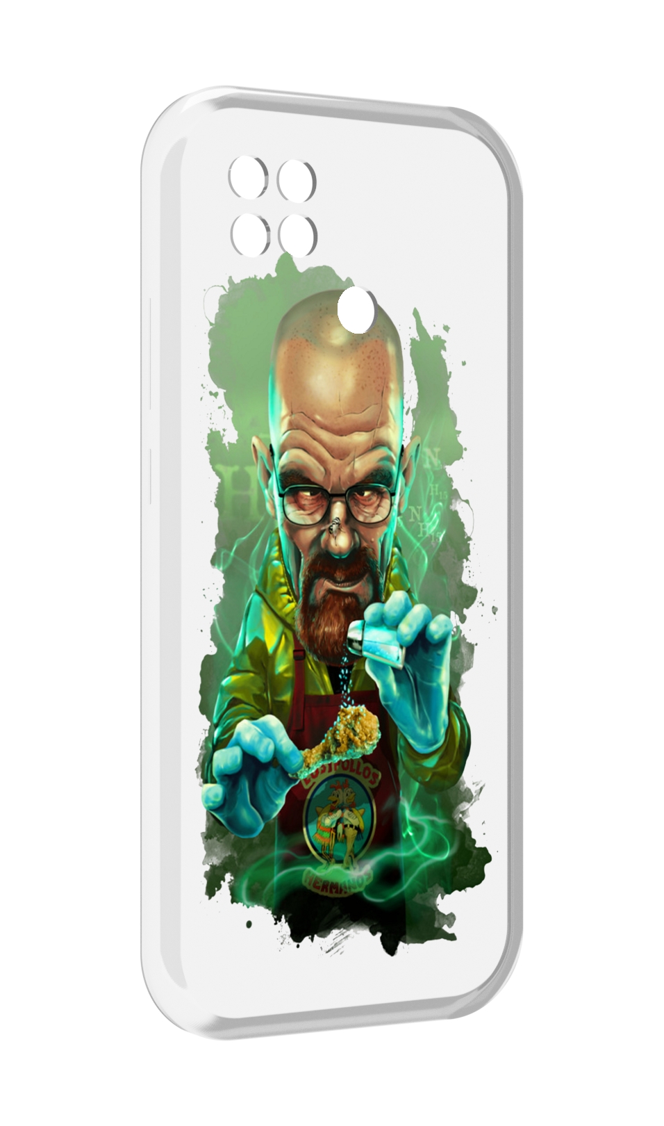 

Чехол MyPads повар для Xiaomi Poco C40, Прозрачный, Tocco