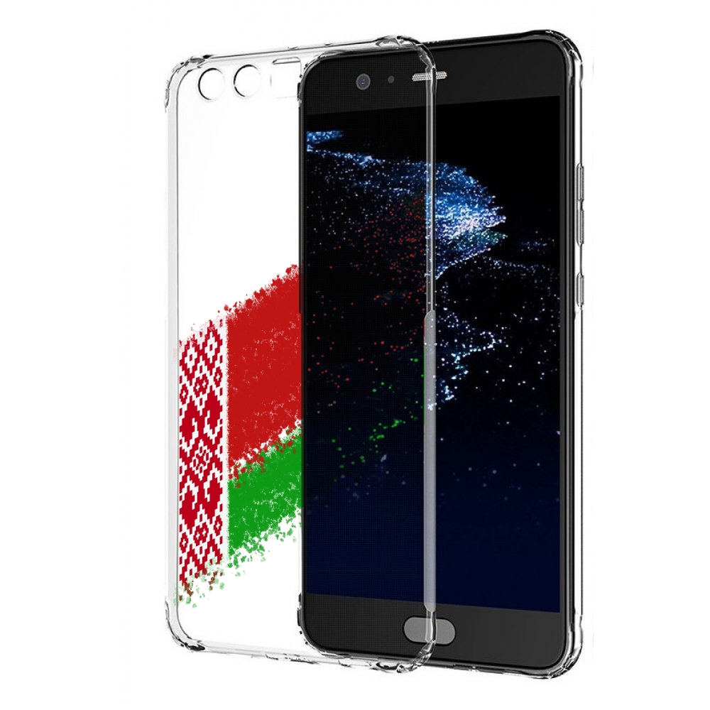 

Чехол бампер MyPads флаг Белорусии мужской для Huawei P10 Plus п, Прозрачный, Tocco