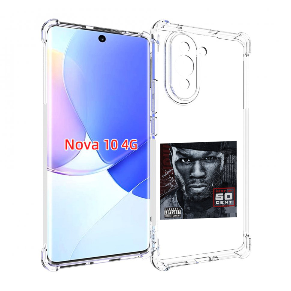 

Чехол MyPads 50 Cent - Best Of для Huawei Nova 10, Прозрачный, Tocco