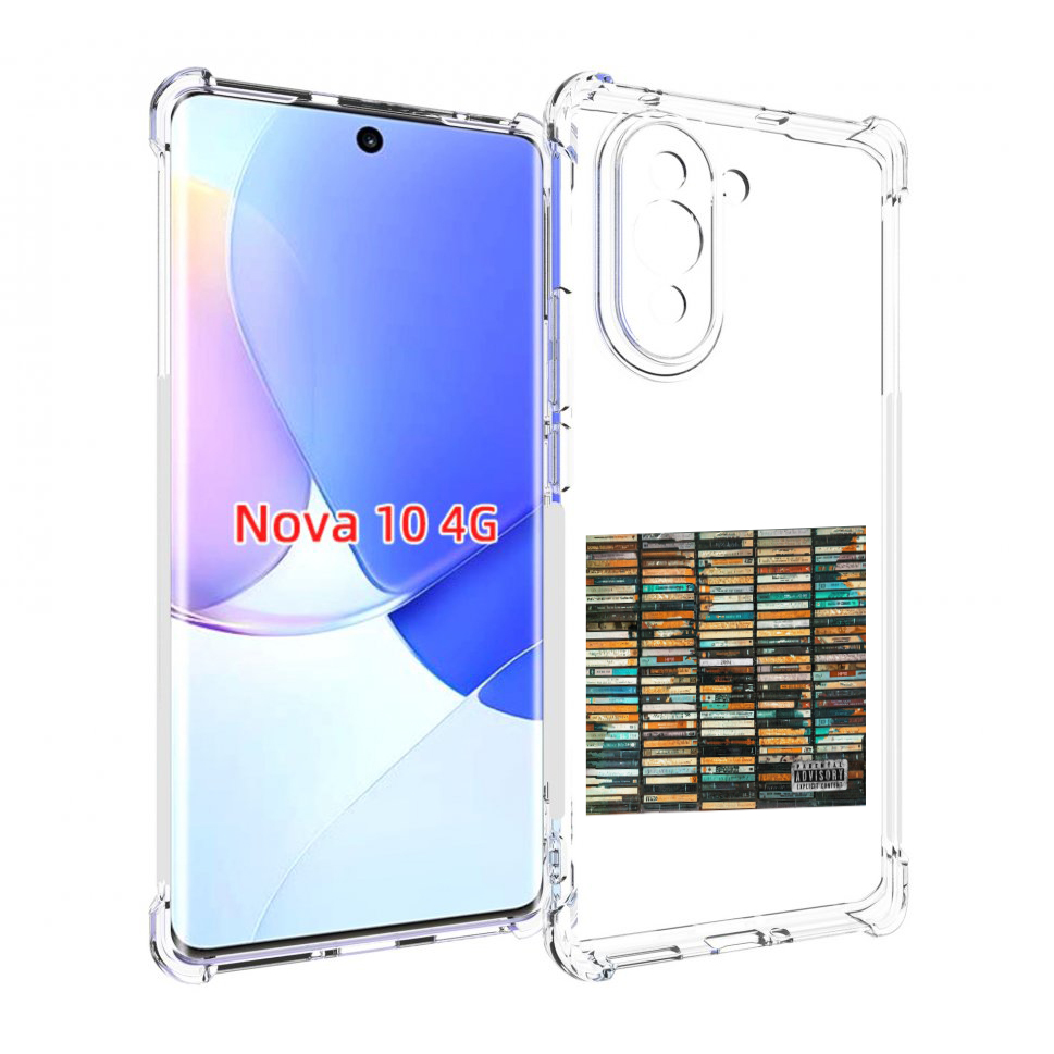 

Чехол MyPads 2004 Скриптонит для Huawei Nova 10, Прозрачный, Tocco