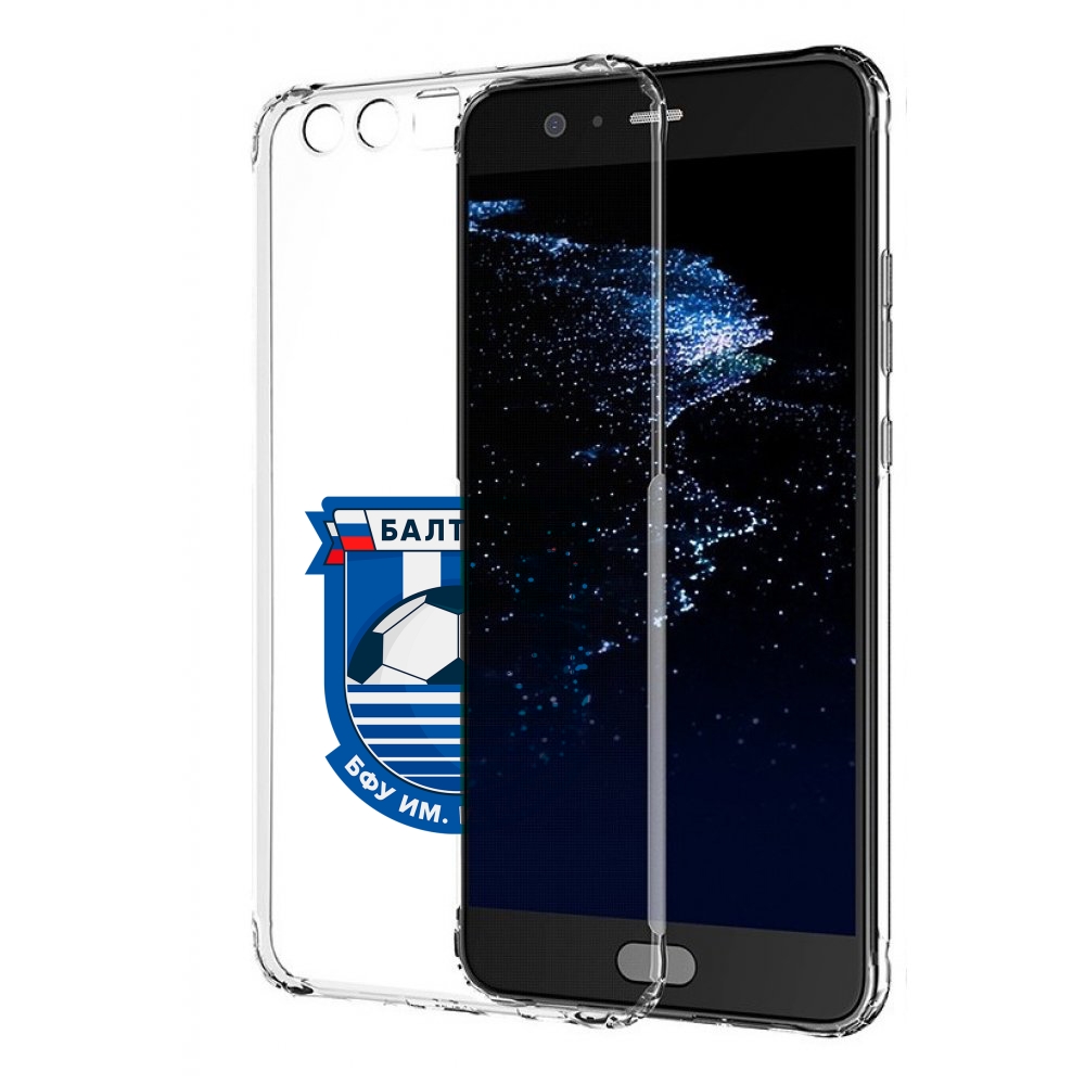Чехол бампер MyPads фк-балтика-2 для Huawei P10 Plus противоударный