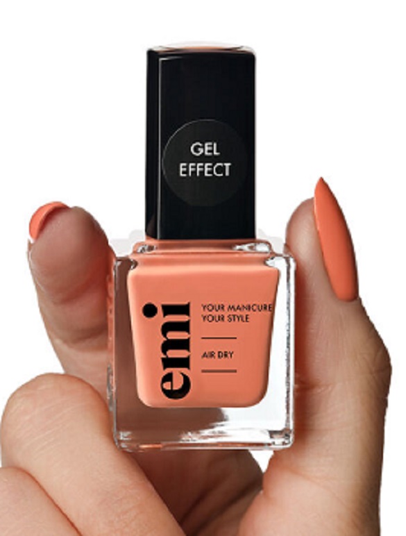 

Ультрастойкий лак EMI Gel Effect Манговый бриз 204 9 мл, Персиковый