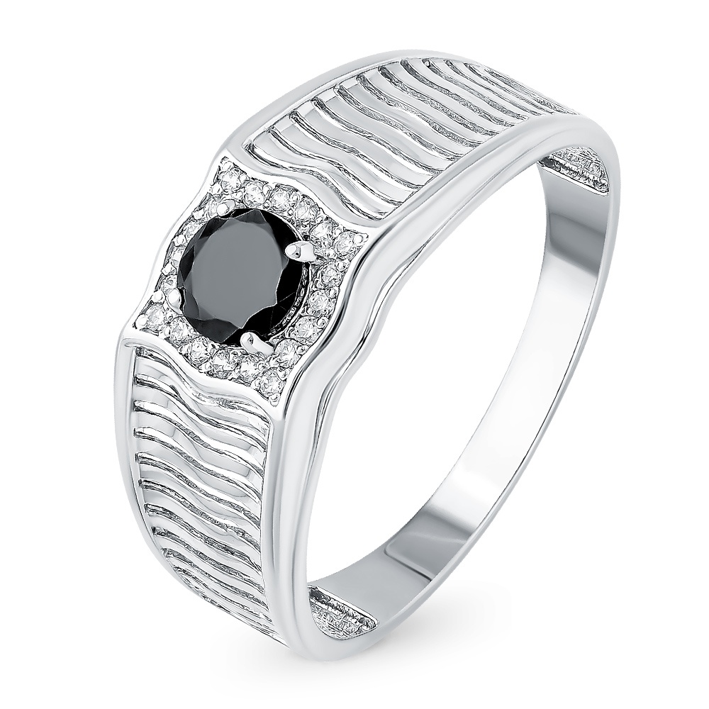 

Кольцо из серебра р.  585Gold 901000952, фианит, 901000952