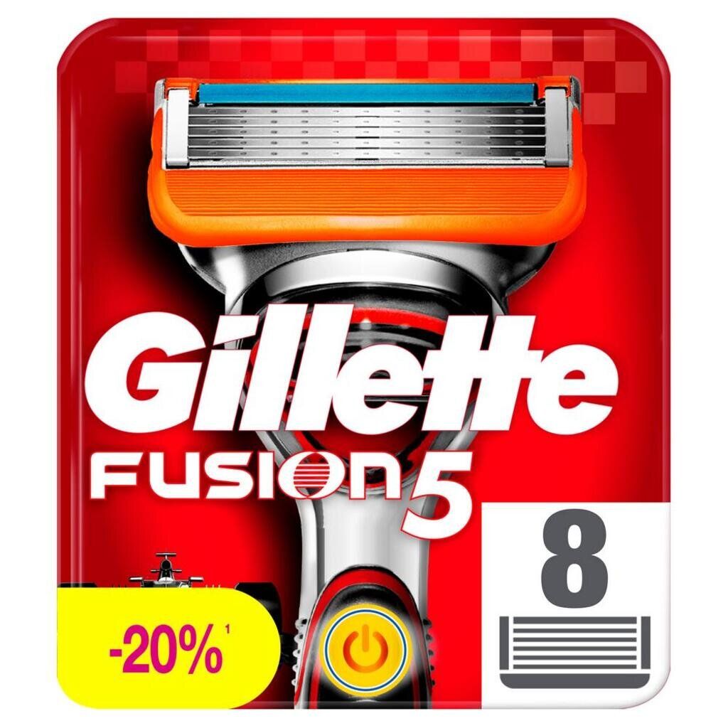 Gillette Fusion Power Сменные кассеты для бритвы, 8 шт gillette сменные кассеты для бритья fusion power