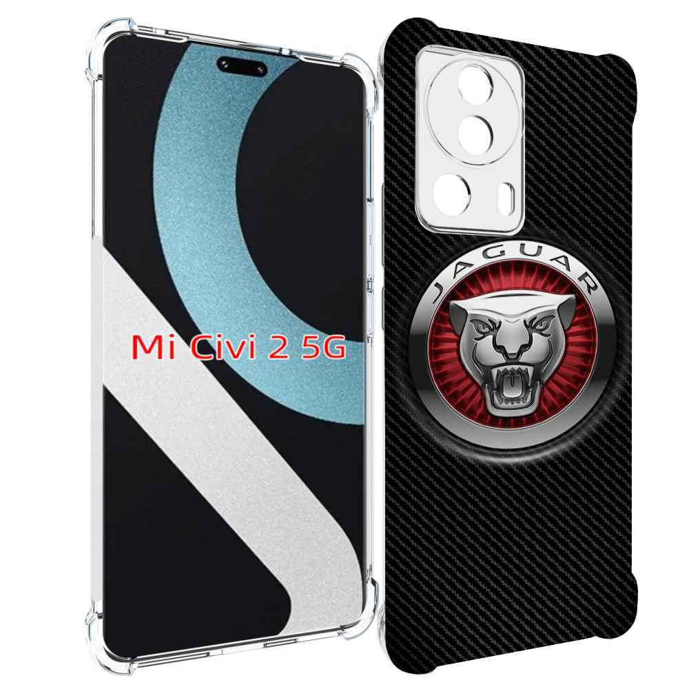 

Чехол MyPads Лого-ягуар для Xiaomi Civi 2, Прозрачный, Tocco