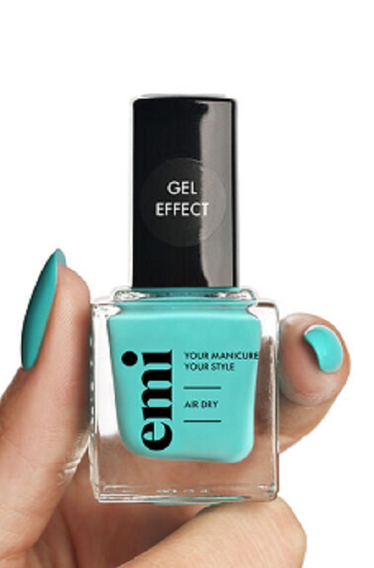 

Ультрастойкий лак EMI Gel Effect Мятный лед 210 9 мл, Голубой;зеленый