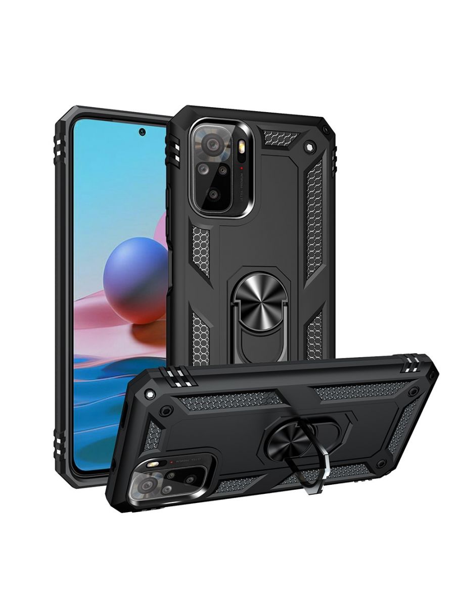 

Чехол Arma для смартфона Xiaomi Redmi Note 10 Черный