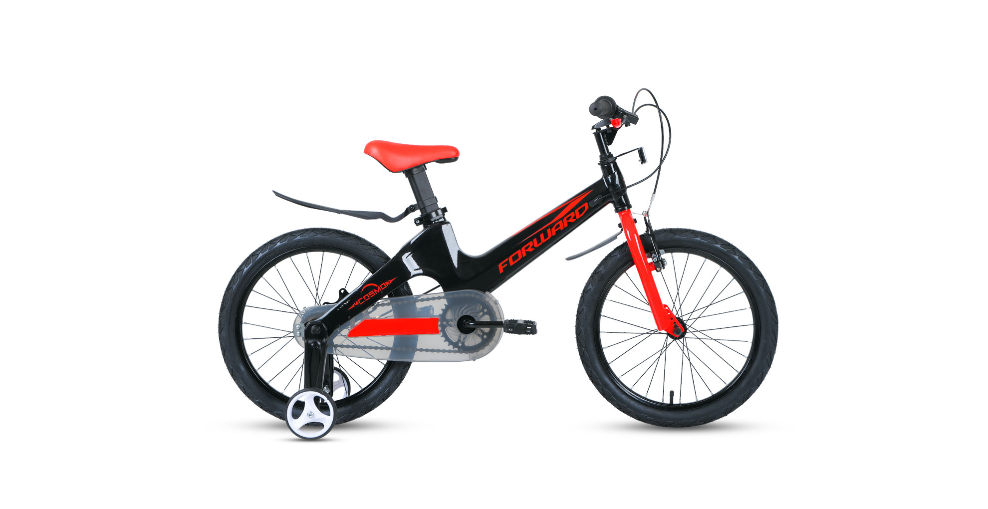 фото Велосипед forward cosmo 18 2.0 2021 черный/красный