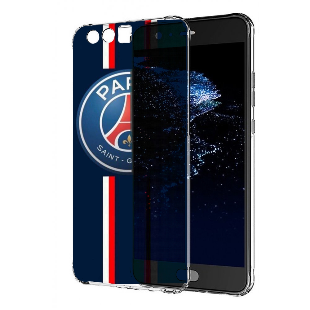 

Чехол бампер MyPads фк псж для Huawei P10 Plus противоударный, Прозрачный, Tocco