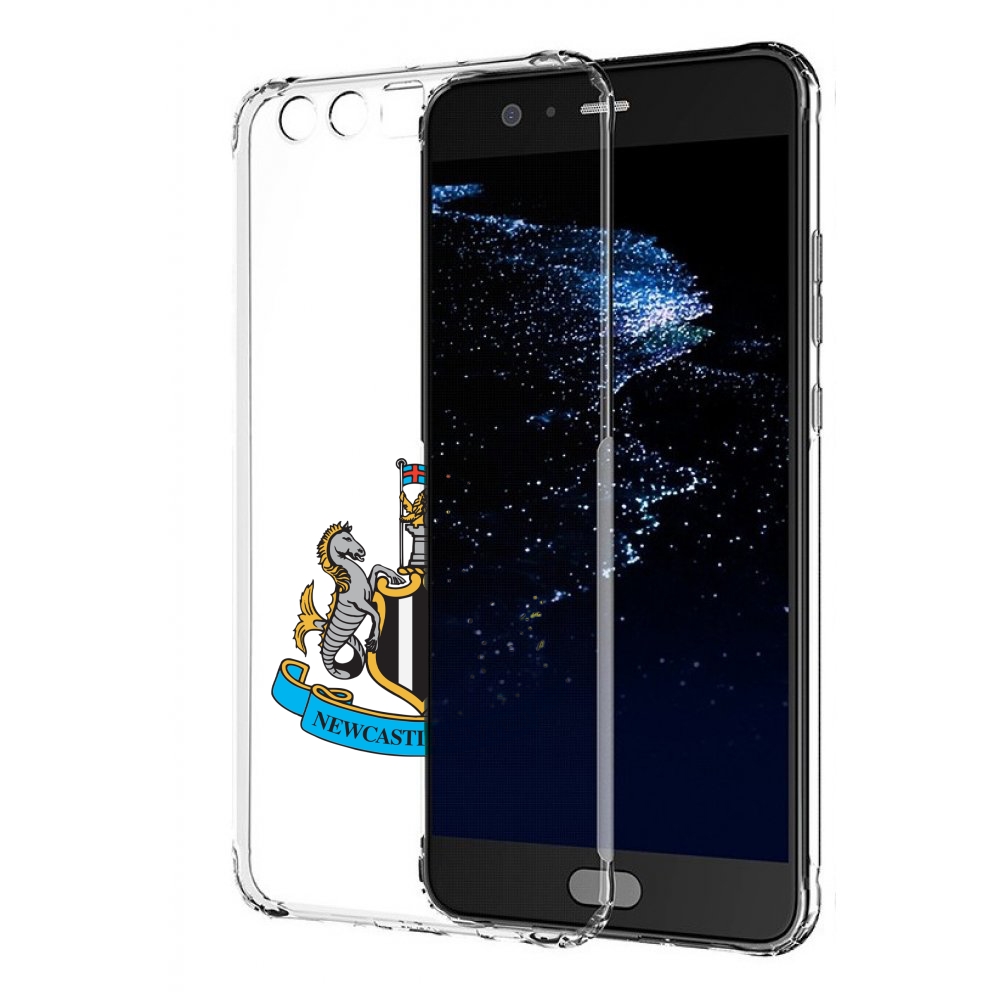 

Чехол бампер MyPads фк ньюкасл для Huawei P10 Plus противоударный, Прозрачный, Tocco