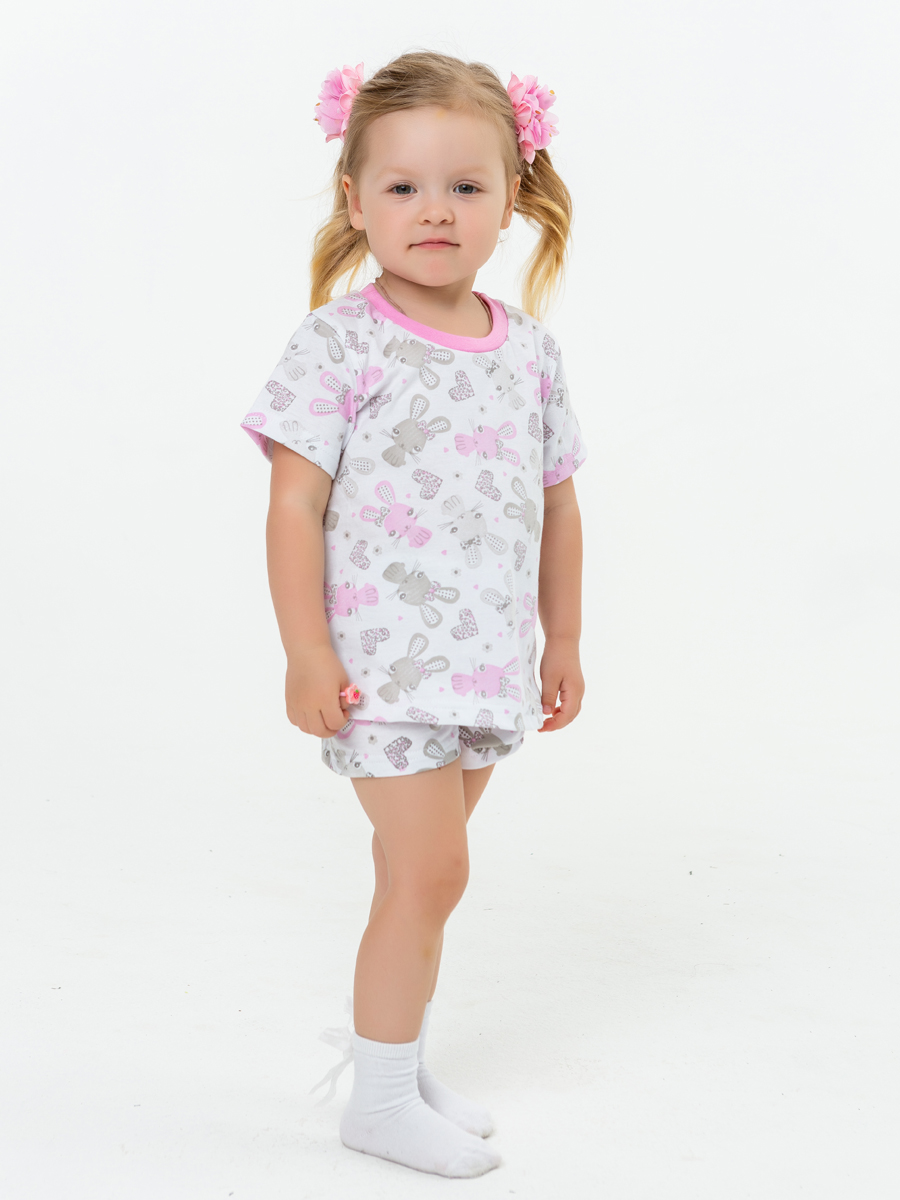 

Пижама Котмаркот Зайчата 2800894 р.104, Белый, 2800894