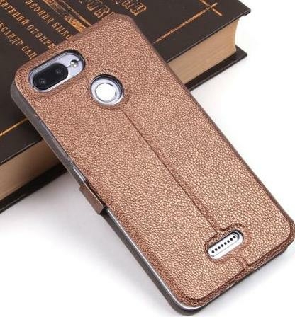

Чехол книжка ЧЕХОЛ-КНИЖКА ДЛЯ XIAOMI REDMI 6 БРОНЗОВЫЙ (002017), Золотистый