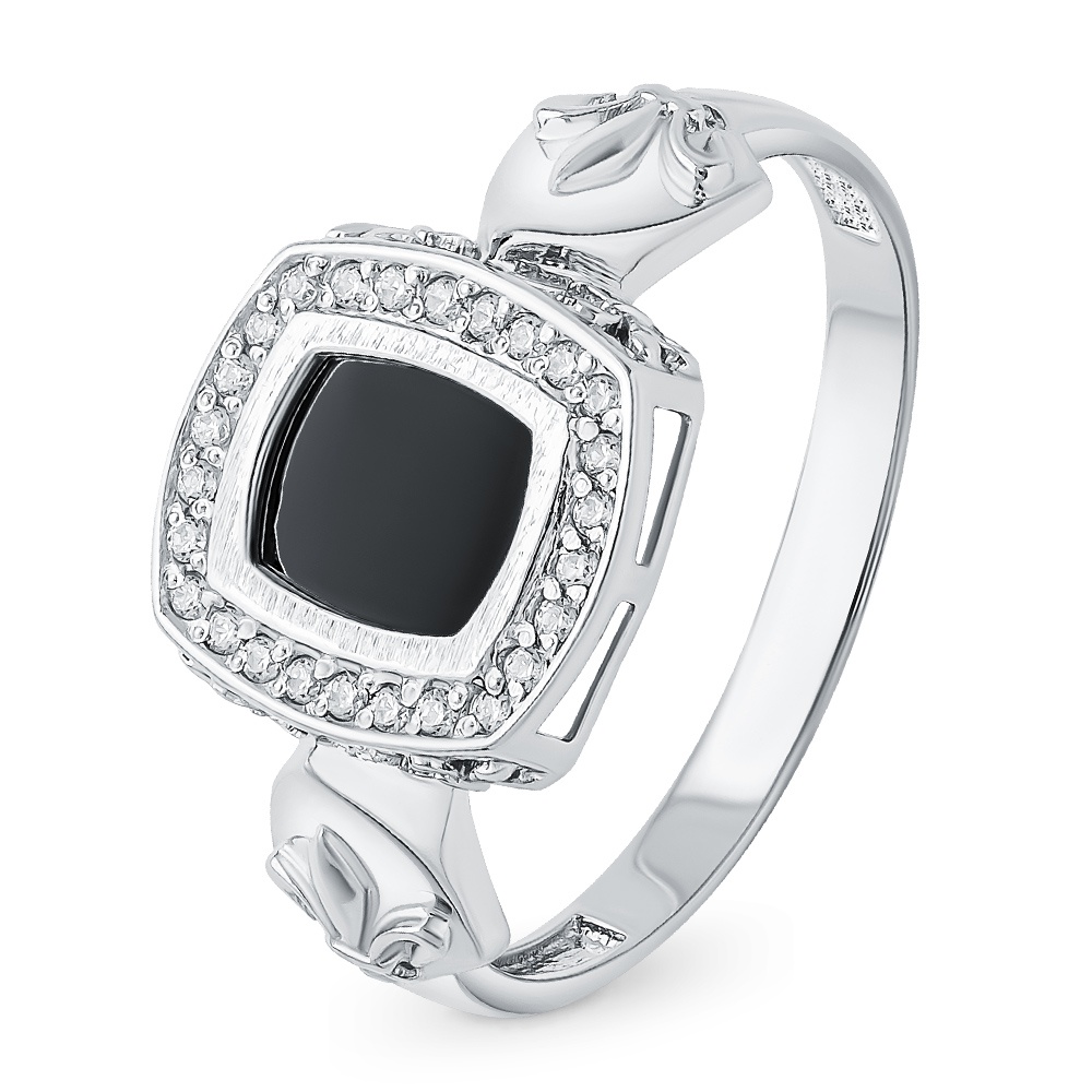 

Кольцо мужское из серебра с фианитом р. , 585Gold 901000954, 901000954
