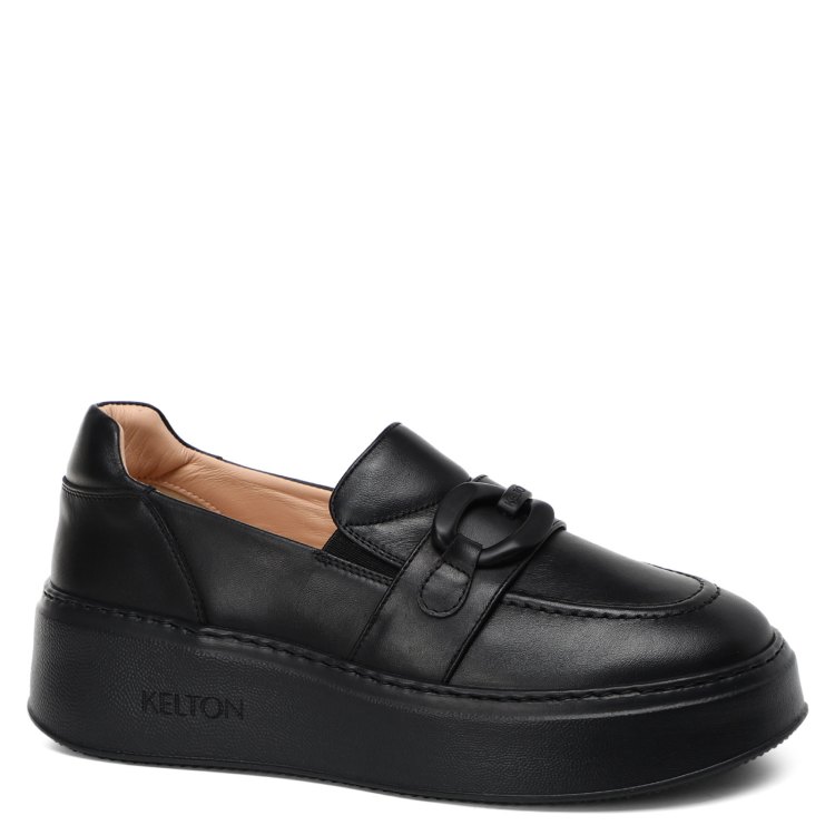 

Лоферы женские Kelton AH3312 черные 35 EU, AH3312