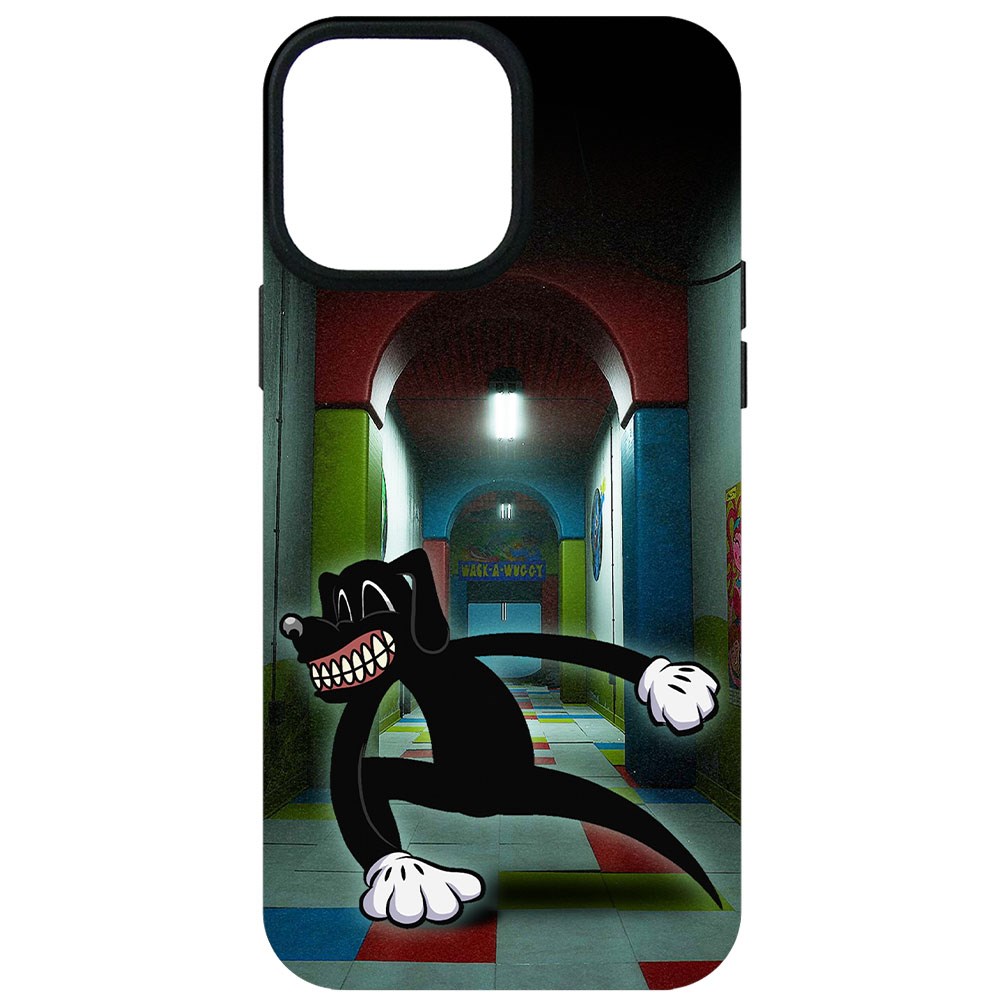 

Чехол-накладка Софт Хаги Ваги - Картун Дог для iPhone 13 Pro Max, Черный