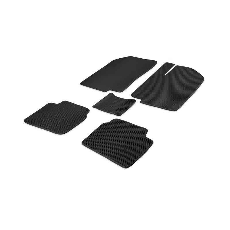 

Комплект ковриков в салон CellMat ЭВА Хонда Везел I, гибрид, правый руль, черный, Vezel