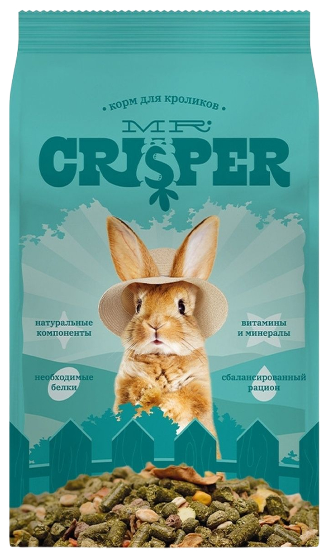 

Сухой корм для кроликов Mr.Crisper, 400 г, 10 шт